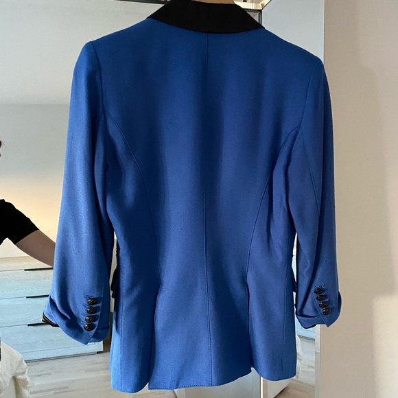 Smythe Blue Tuxedo Blazer - Picture 8 of 8